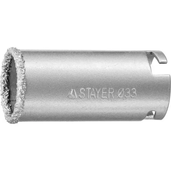 Коронка STAYER "PROFESSIONAL" кольцевая с карбидно-вольфрамовой крошкой, d=33мм 33345-33 купить в Ижевске