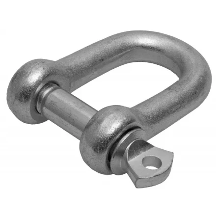 Скоба такелажная ЗУБР, тип прямой, оцинкованная, 5мм, 2 шт 4-304516-05 купить в Ижевске