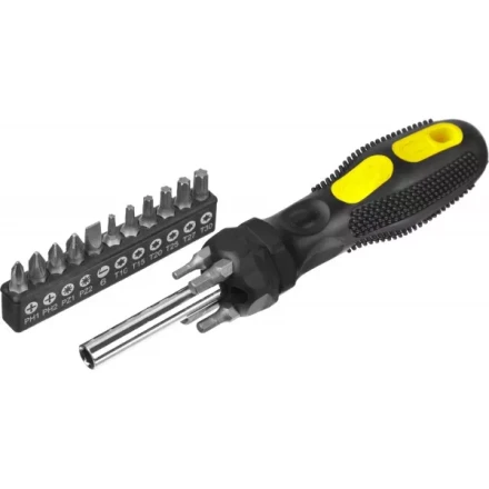 Набор STAYER &quot;MASTER&quot;: Отвертка-битодержатель, биты 25мм 15шт, 16 предметов 2545-H5_z01 купить в Ижевске