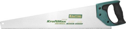 Ножовка &quot;KraftMax&quot; UNIVERSAL, универсальный точный рез, универсальный мелкий закаленный зуб, 9/10 TPI, 550мм, KRAFTOOL 15223-55 купить в Ижевске