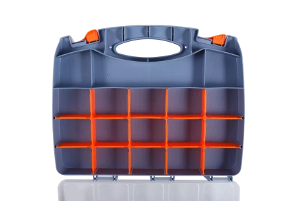 Ящик-органайзер пластиковый двусторонний Кратон 380 мм 2 14 01 016 купить в Ижевске