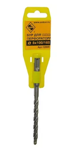 Бур SDS+  ф 8х100/160 усиленный  10/50/200 10909 купить в Ижевске