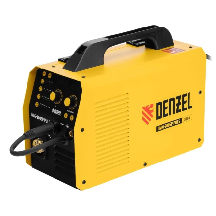 Аппарат инвертор. полуавтомат. cварки IMIG-200SP Pulse, 200 А, ПВ 60%, катушка 5 кг// Denzel 94362 купить в Ижевске