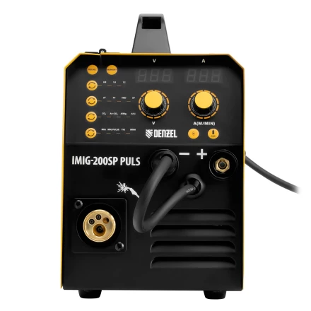 Аппарат инвертор. полуавтомат. cварки IMIG-200SP Pulse, 200 А, ПВ 60%, катушка 5 кг// Denzel 94362 купить в Ижевске