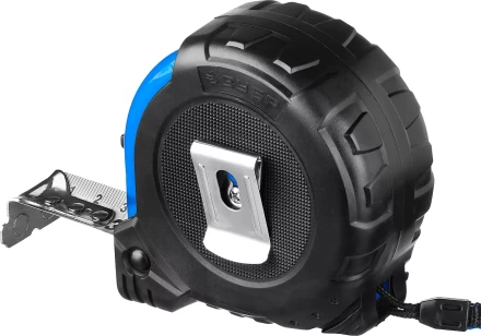 Рулетка ЗУБР &quot;НЕЙЛОН&quot;, нейлоновое покрытие, упрочненное полотно, ударопрочный обрезиненный корпус, 10м/25мм 34056-10-25_z01 купить в Ижевске