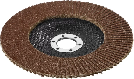 Круг шлифовальный STAYER &quot;PROFI&quot; лепестковый торцевой, зерно-электрокорунд нормальный, тип КЛТ 1, P40, 125х22,2мм 36581-125-040 купить в Ижевске