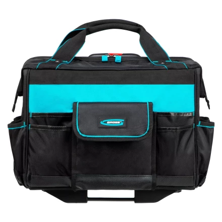 Сумка для инструмента Gross 90277, 460х240х340мм, выдвижная рукоятка, колеса купить в Ижевске