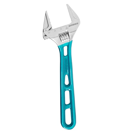 Ключ разводной 200 мм Gross 15558, CrV, облегченный купить в Ижевске