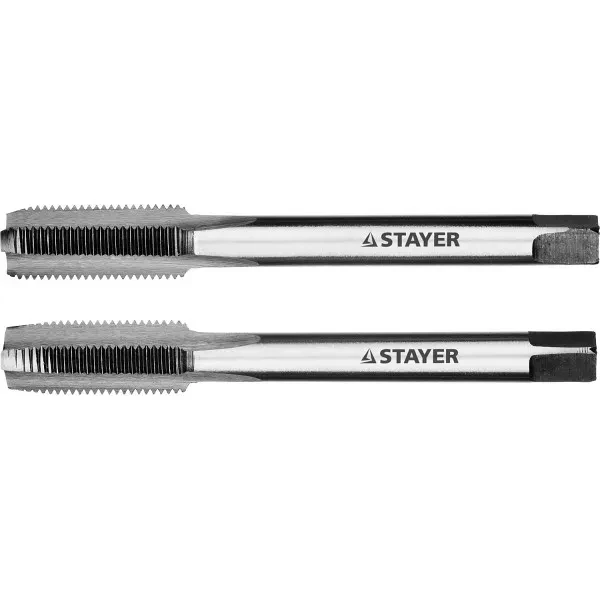 Комплект метчиков STAYER "MASTER", сталь 9ХС, М10х1,0, 2 шт 28025-10-1.0-H2 купить в Ижевске