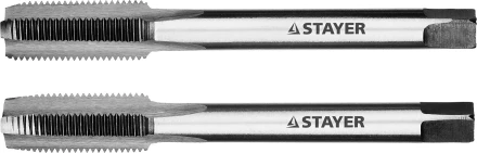 Комплект метчиков STAYER "MASTER", сталь 9ХС, М10х1,0, 2 шт 28025-10-1.0-H2 купить в Ижевске