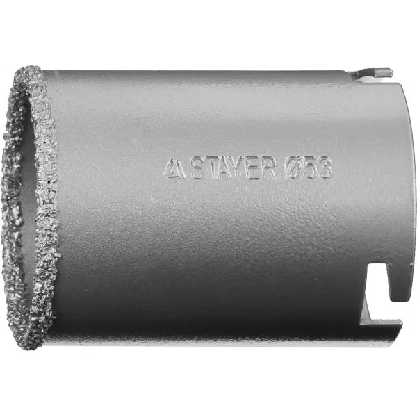 Коронка STAYER "PROFESSIONAL" кольцевая с карбидно-вольфрамовой крошкой, d=53мм 33345-53 купить в Ижевске
