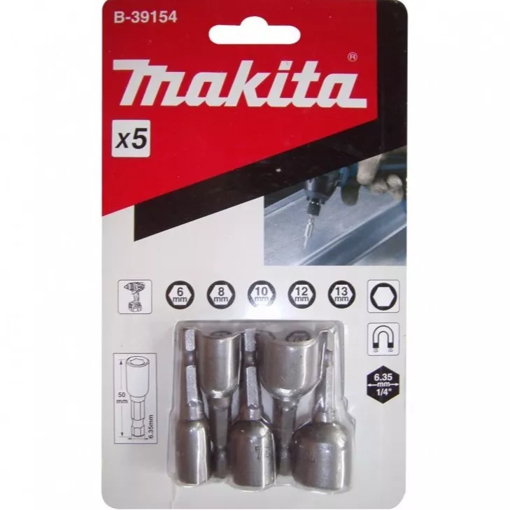 Набор магнитных торцевых головок Makita B-39154 купить в Ижевске