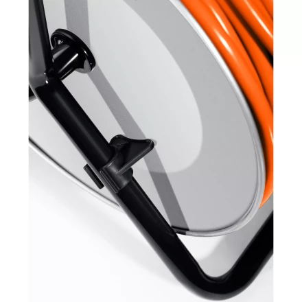 Силовые удлинители на стальной катушке  P-325, провод ПВС 3х2.5 мм2 55089-30 купить в Ижевске