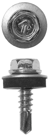 Саморезы ЗУБР &quot;ПРОФЕССИОНАЛ&quot; оцинков., для крепл. кров. матер. к металл. констр., 5.5x32мм, 350шт 4-300315-55-032 купить в Ижевске