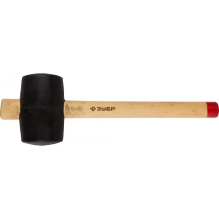 Киянка ЗУБР "МАСТЕР" резиновая с деревянной ручкой, 0,68кг 2050-75_z01 купить в Ижевске