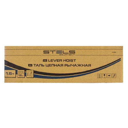 Таль цепная рычажная, 1.5т, h подъема 1.5 м Stels 51906 купить в Ижевске