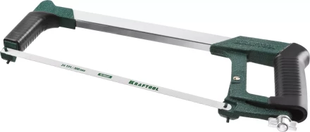 Ножовка по металлу KRAFTOOL &quot;PRO-Kraft&quot;, 185 кг рычажное натяжение,обрезиненные рукоятки, биметаллическое полотно, 300 мм 15801_z01 купить в Ижевске
