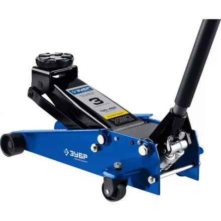 Домкрат гидравлический подкатной X80, 3т, 130-465мм, ЗУБР Профессионал 43050-3 43050-3_z01 купить в Ижевске