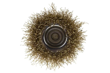 Кордщетка HAMMER чаша 50мм для дрели гофрированная латунированная сталь (207-201) купить в Ижевске