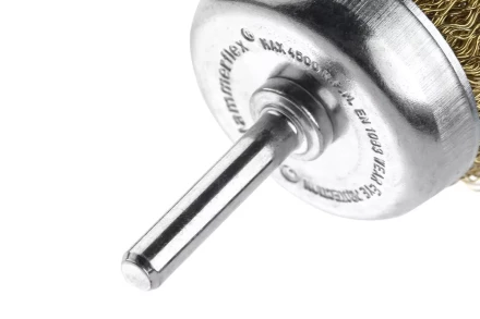 Кордщетка HAMMER чаша 50мм для дрели гофрированная латунированная сталь (207-201) купить в Ижевске