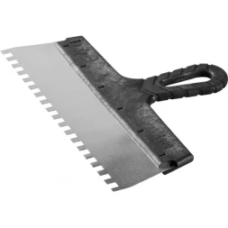 Шпатель ЗУБР &quot;МАСТЕР&quot; ФАСАДНЫЙ, нержавеющее полотно, 300мм, зуб 8х8мм 10078-30-08