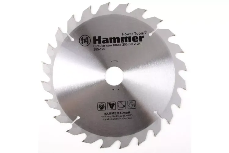 Диск пильный твердосплавный HAMMER Ф250х30мм 24зуб. купить в Ижевске