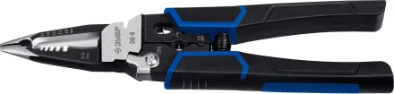 ЗУБР ЭК-6, 6в1, 210мм, электромонтажные клещи, Профессионал (23348) купить в Ижевске