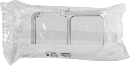 Блок STAYER &quot;MASTER&quot; &quot;MAXIMA&quot; розетка одноместная с заземлением и защитной крышкой, IP54, 16А, 220В, и выключатель одноклавишный, IP54, 10А, 220В 54311-W купить в Ижевске