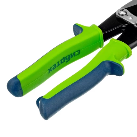 Ножницы по металлу Сибртех, 250 мм, правый рез, сталь С55, двухкомпонентные рукоятки, 78337 купить в Ижевске