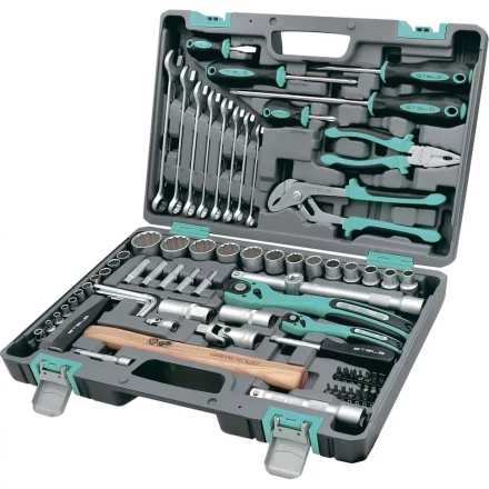 Набор инструментов 76 предметов 12 гранные головки STELS 14116 купить в Ижевске