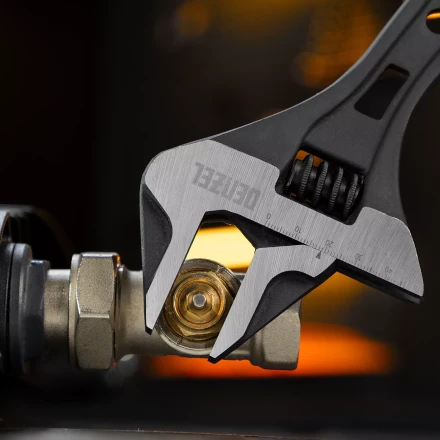 Ключ разводной Denzel 15750, 300 мм, CrV, кованый купить в Ижевске