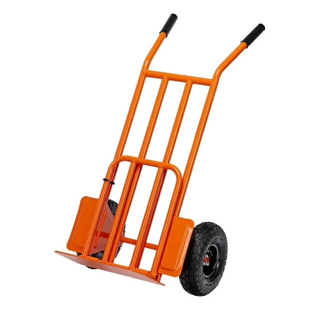 Тележка ручная 2-х колесная Сибртех 69301, облегченная, г/п 150кг, откидная платформа 430х355мм купить в Ижевске