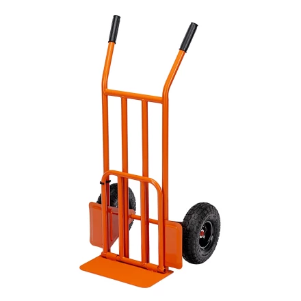 Тележка ручная 2-х колесная Сибртех 69301, облегченная, г/п 150кг, откидная платформа 430х355мм купить в Ижевске