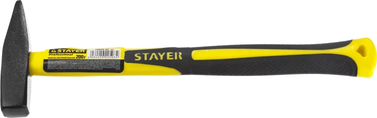 Молоток слесарный Fiberglass 200 г с фиберглассовой рукояткой, STAYER Professional 20050-02 20050-02_z01 купить в Ижевске