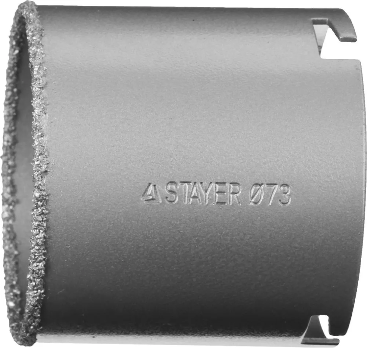 Коронка STAYER "PROFESSIONAL" кольцевая с карбидно-вольфрамовой крошкой, d=73мм 33345-73 купить в Ижевске