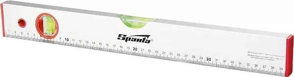 Уровень алюминиевый 1800 мм 2 глазка линейка  SPARTA 35118 купить в Ижевске
