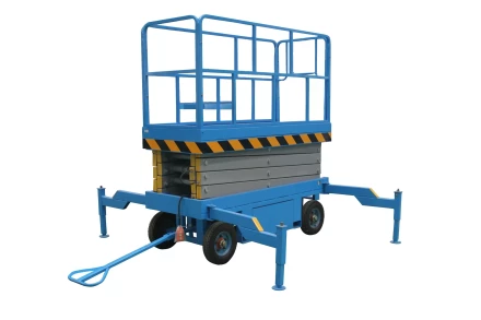 Подъемник ножничный передвижной 500 кг 8/10 м TOR SJY-0,5-8 AC/DC 220В сеть/аккумуляторный (Y) 1024430 купить в Ижевске