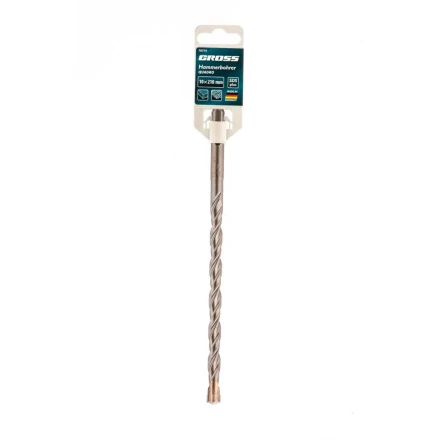 Бур по бетону QUADRO 10 x 210 мм SDS PLUS Gross 70774 купить в Ижевске