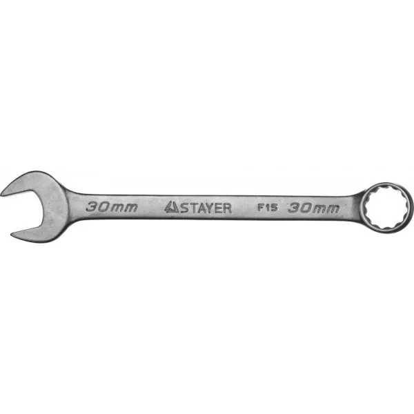 Ключ STAYER "MASTER" гаечный комбинированный, хромированный, 30мм 27085-30 купить в Ижевске