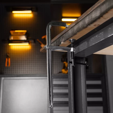 Струбцина Denzel F-образная, 100x300мм, кованая 20470 купить в Ижевске