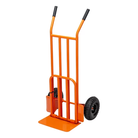 Тележка ручная 2-х колесная Сибртех 69302, усиленная, г/п 250кг, откидная платформа 530х400мм купить в Ижевске