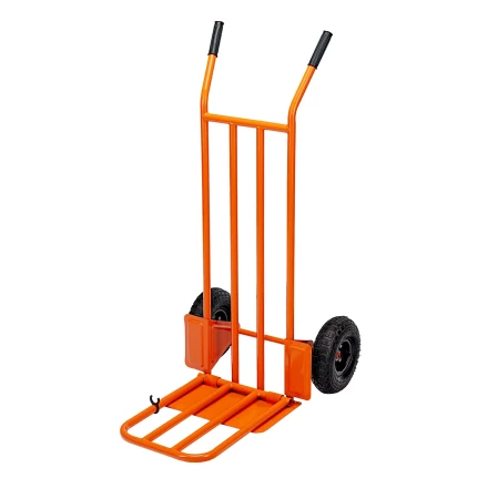 Тележка ручная 2-х колесная Сибртех 69302, усиленная, г/п 250кг, откидная платформа 530х400мм купить в Ижевске