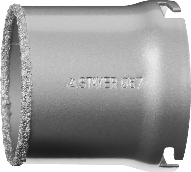 Коронка STAYER "PROFESSIONAL" кольцевая с карбидно-вольфрамовой крошкой, d=67мм 33345-67 купить в Ижевске