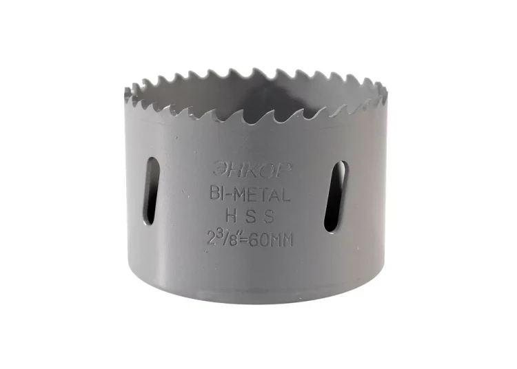 Коронка Bi-Metal Ф60 мм М3 Энкор 24160 купить в Ижевске