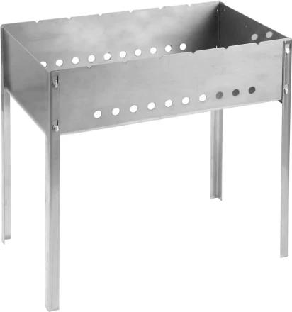 Мангал GRINDA &quot;BARBECUE&quot;, нержавеющая сталь, толщина 1,5мм, 500х300х500мм 427784 купить в Ижевске