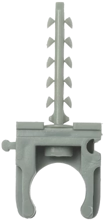 Скоба-держатель для металлопластиковых труб с дюбелем серия МАСТЕР купить в Ижевске