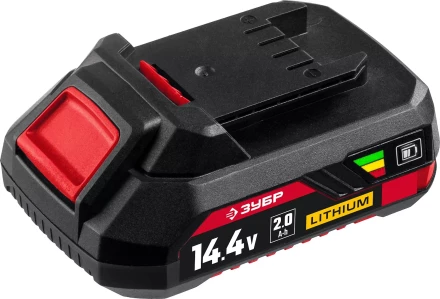 ЗУБР С1, 14.4 В, 2.0 А·ч, аккумуляторная батарея (АКБ-С1-14-2) купить в Ижевске