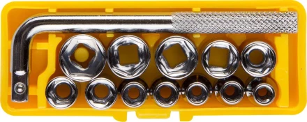 Набор STAYER Торцовые головки &quot;MASTER&quot; POCKET в пласт боксе, 13 предметов 2-26089-H13 купить в Ижевске