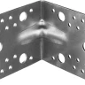 ЗУБР УКУ-2.5, 90 x 105 x 105 x 2.5 мм, цинк, усиленный крепежный уголок (31011-105) купить в Ижевске