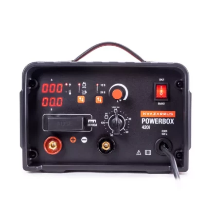 Инверторное пуско-зарядное устройство KVAZARRUS PowerBox 420i, таймер, цветная коробка купить в Ижевске